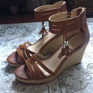 Ann Marino by Bettye Muller Sz 7 Wedge Espadrilles